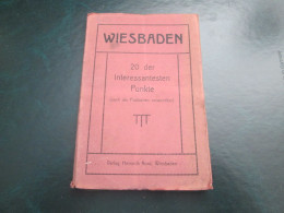 Allemagne WIESBADEN Carnet De Cartes Postales (complet)[CAR/086] - Sonstige & Ohne Zuordnung