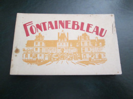 77 FONTAINEBLEAU Carnet De Cartes Postales (complet)[CAR/069] - Other & Unclassified