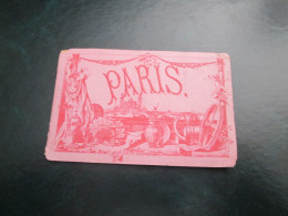 75 PARIS (circa 1890) Carnet De Cartes Postales (complet)[CAR/082] - Sonstige & Ohne Zuordnung