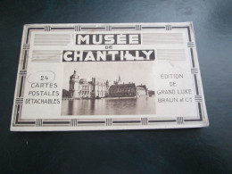 60 CHANTILLY Carnet De Cartes Postales (complet)[CAR/122] - Other & Unclassified
