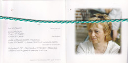 Chantal Cloet-Wyckaert, Ieper 1956, De Klijte 2007. Foto - Obituary Notices