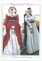 ES VILANOVA DEL CAMI - Gegants De L'anoia - Les Géants Carnaval Animée - Belle - Andere & Zonder Classificatie