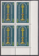 1967 , Mi 1239 ** (3) -  4er Block Postfrisch - Ausstellung " Salzburgs Alte Schatzkammer " - Nuovi