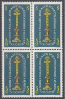 1967 , Mi 1239 ** (5) -  4er Block Postfrisch - Ausstellung " Salzburgs Alte Schatzkammer " - Ungebraucht