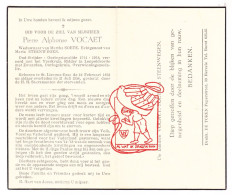 DP Pierre Alphonse Vocaet ° Sint-Lievens-Esse Herzele 1882 † 1954 X Martha Soete Xx Maria Steenwegen - Devotion Images