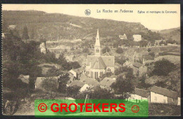 LA ROCHE EN ARDENNE Eglise Et Montagne De Corumont 1927 - La-Roche-en-Ardenne