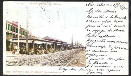 NEW ORLEANS French Market Sent 1902 From New Orleans To Belgium - New Orleans