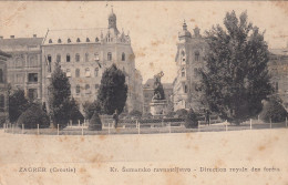 Zagreb - Akademički Trg , Monument St George 1906 - Kroatië