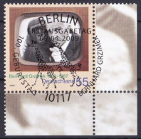 BRD 2009 Mi. Nr. 2731 O/used Eckrand Ersttagstempel (BRD1-9) - Used Stamps