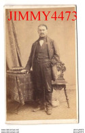 CARTE CDV - Portrait D'un Homme à Identifier - Tirage Aluminé 19ème - Taille 58 X 94 - Oud (voor 1900)