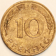 Germany Federal Republic - 10 Pfennig 1991 F, KM# 108 (#4699) - 10 Pfennig