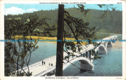 R123836 Douglas Memorial Bridge. Klamath River. Redwood Highway. California - World