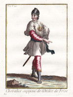 Chevalier Suppose De L'Ordre De Frise - Frieslande Frisia / Knight Ritter / Ritterorden / Costume Tracht Costu - Stiche & Gravuren