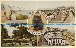 R124537 Good Luck From Brighton. Multi View - World