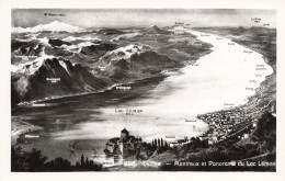 SUISSE - Chillon - Montreux Et Panorama Du Lac Léman - Carte Postale - Autres & Non Classés