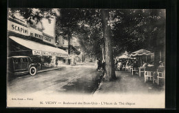 CPA Vichy, Boulevard Des Etats-Unis, L`Heure Du Thé élégant  - Vichy