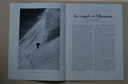 "RR Original Booklet Signed X 2 Lionel Terray Himalaya 1950 Annapurna First 8000 Mountaineering Escalade Alpinisme" - Gesigneerde Boeken