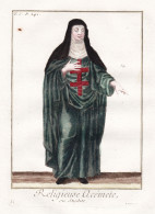 Religieuse Acemete, Ou Studite - Studitenorden Studite Nun Nonne Ukraine / Mönchsorden Monastic Order / Orden - Estampes & Gravures