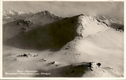 Davos - Parsennbahn - Weissfluhjoch (Wasserscheide) Gegen Mittelgrat (6934) - Davos