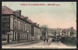 CPA Magny-en-Vexin, L`Avenue De La Gare  - Magny En Vexin