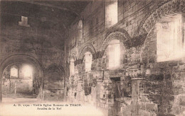 FRANCE - Vieille Eglise Romane De Thaon - Arcades De La Nef - Vue De L'intérieure - Carte Postale Ancienne - Thaon Les Vosges
