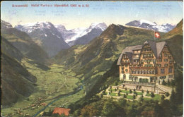 10565867 Braunwald GL Braunwald Hotel Kurhaus X 1927 Braunwald - Sonstige & Ohne Zuordnung