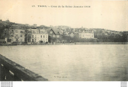 TRIEL SUR SEINE  CRUE DE SEINE 1910 - Triel Sur Seine