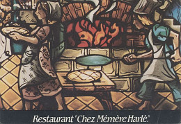 X111382 PAS DE CALAIS WIRWIGNES RESTAURANT CHEZ MEMERE HARLE TARTE AU PAPIN - Andere & Zonder Classificatie