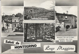 X121428 ITALIE ITALIA LOMBARDIA VARESE SALUTI DA MONTEGRINO LAGO MAGGIORE PARTICOLARE PANORAMA E MONTE SETTE TERMINI ETC - Varese