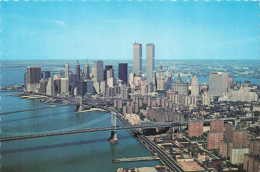 ETATS UNIS - New York - Manhattan - Aerial View Of Lower Manhattan Skyline - Carte Postale - Manhattan