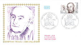 FDC 1982 HENRI MONDOR - 1980-1989