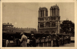 CPA Paris IV Ile De La Cité, Cathédrale Notre Dame - Autres & Non Classés