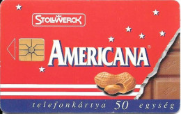 Hungary: Matáv - 1997 Stollwerk, Americana Chocolate - Hungría