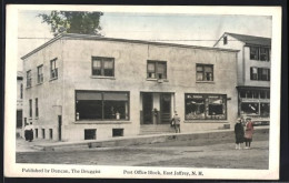 AK East Jaffrey, NH, Post Office Block  - Autres & Non Classés