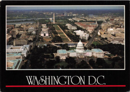ETATS UNIS - Washington DC - Aerial View Of The United States Capitol - Colorisé - Carte Postale - Washington DC