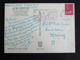 NOIRMOUTIER EN L'ILE - VENDEE - FLAMME SUR MARIANNE CHEFFER - PASSAGE DU GOIS PORT BOIS CHAIZE PLAGE DES DAMES PORT - Mechanical Postmarks (Advertisement)