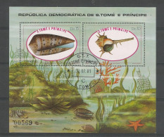 St Tome E Principe 1981 Shells S/S  Y.T. BF 22 (0) - Sao Tomé Y Príncipe