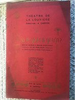 Theatre De La Louviere 1910 - Musica