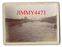 Vue D'un Pont Sur Un Fleuve à Identifier - Taille 88 X 118 - Sonstige & Ohne Zuordnung