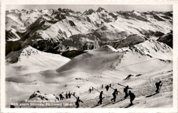 Weissfluhjoch - Blick Gegen Silvretta, Piz Linard (16553) * 27. 3. 1939 - Davos