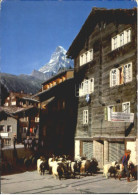 10565099 Zermatt VS Zermatt Kirchplatz X 1972  - Andere & Zonder Classificatie