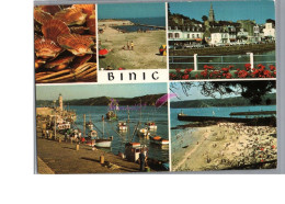 BINIC 22 - La Nouvelle Piscine Quai Courcy Jetée De Penthièvre La Plage De L'avant Port Coquillage St Jacques Bateau - Binic