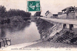 89 - Yonne - BRIENON Sur ARMANCON -  Le Quai - Brienon Sur Armancon