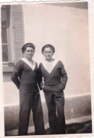 Photo Originale  - Militaria - 1947 - Marine - CHERBOURG - E.M.E - Ecole Des Matelots Electriciens - Guerre, Militaire