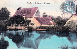 78 - Yvelines -  Moulin De  BICHEREL ( Saint-Rémy-l'Honoré ) L'étang - Carte Toilée - Autres & Non Classés