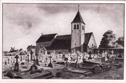 78 - Yvelines -  LES CLAYES  Sous BOIS - Eglise Saint Martin Et Le Cimetiere - Illustrateur - Les Clayes Sous Bois