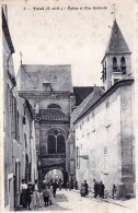 78 - Yvelines - TRIEL Sur SEINE - église Et Rue Galande - Triel Sur Seine