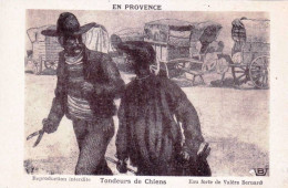 13 - Bouches Du Rhone - En Provence - Eau Forte De Valere Bernard -  Tondeurs De Chiens - Autres & Non Classés
