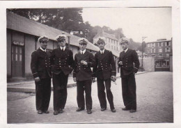 Photo Originale - Militaria - 1933 - Avant La  Croisiere Du Croiseur JEANNE D'ARC - Fin De Navale Avant Embarquement - War, Military