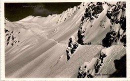 Weissfluhjoch - Weg Nach Strelapass (261) * Feldpost 22. 2. 1943 - Davos